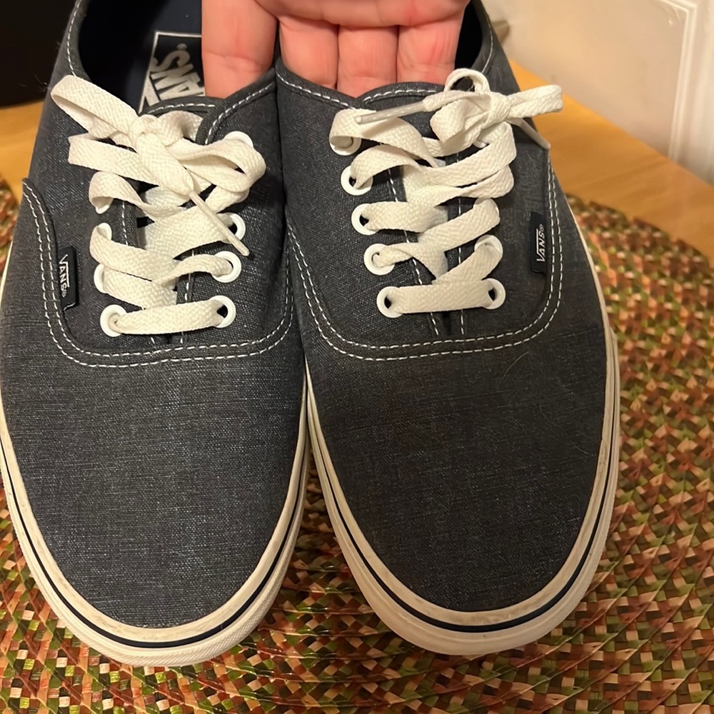 Vans, denim blue